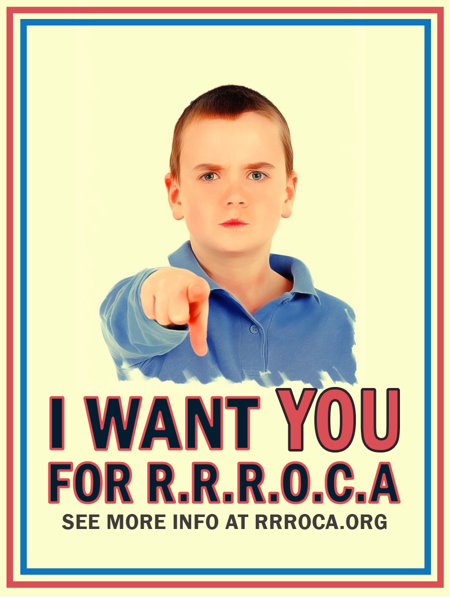 I WANT YOU FOR RRROCA
