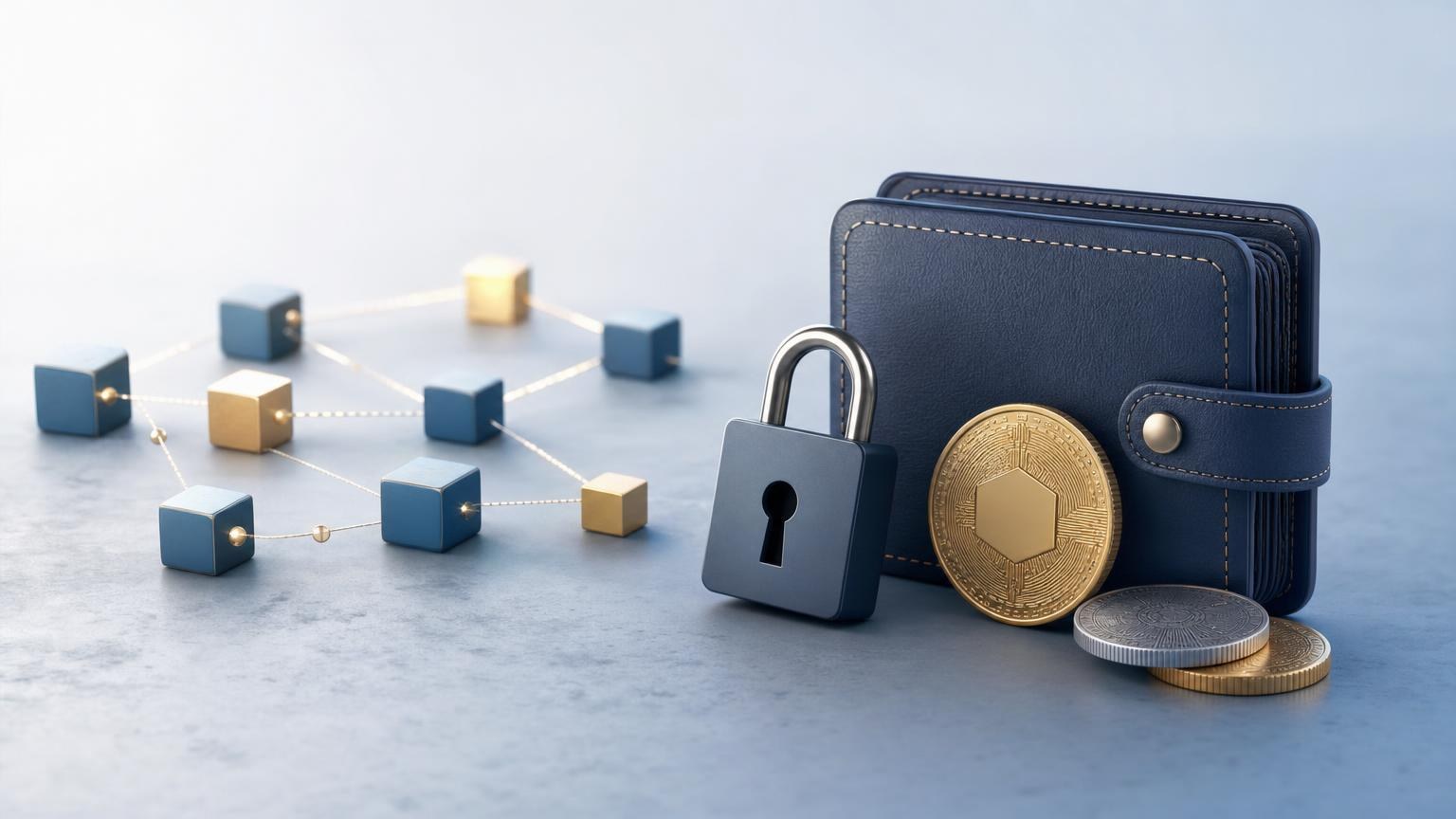 A beginner checking the network, receiving address, transaction amount, and wallet security details before making a first crypto transfer